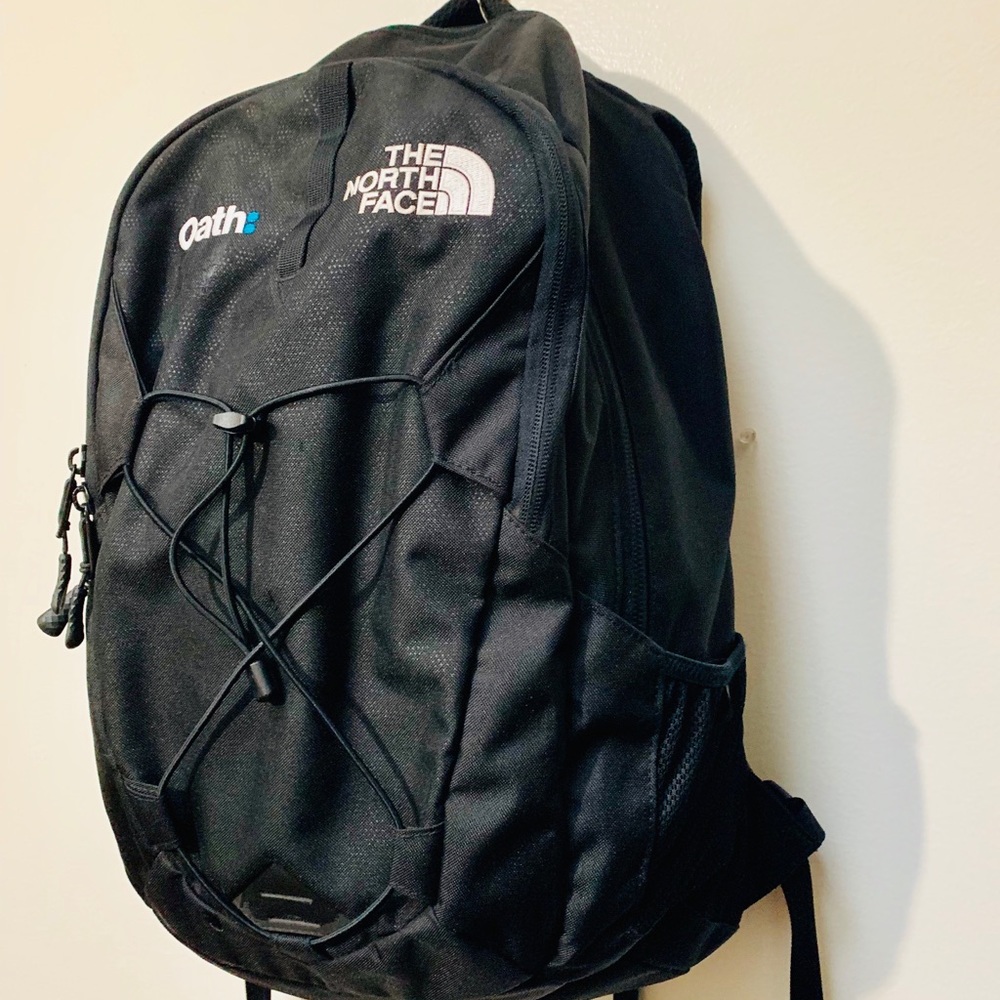 North face book bag school bag